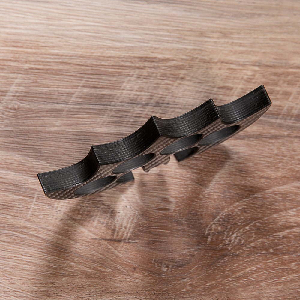 Bat Man Brass Knuckles Carbon Fiber Brass Knuckles - Tophatter Daily Deals